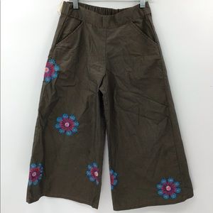 SALE WATI Embroidered Pants Golden s/7 years